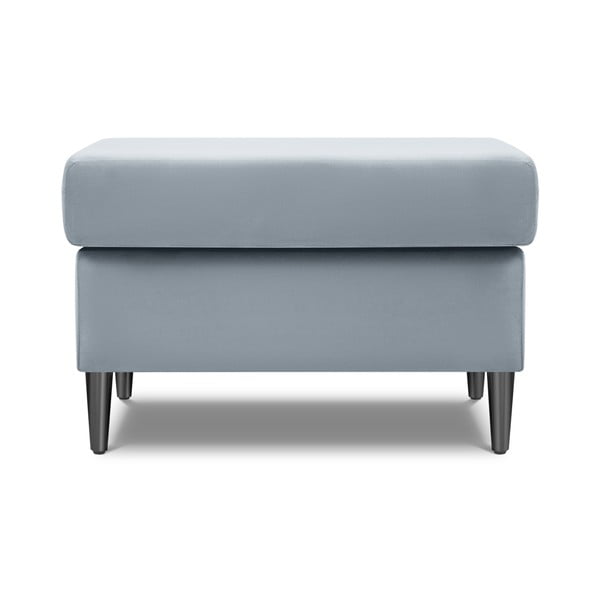 Svijetlo plavi baršunast tabure Kyoto – Cosmopolitan Design