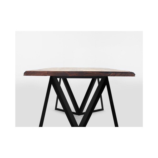 Blagovaonski stol s borovom daskom Custom Form Sherwood Dark, 240 x 100 cm-image-3