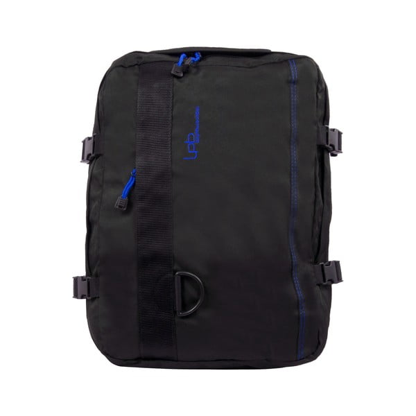 Crni ruksak s plavim detaljima LPB Catane, 23 l