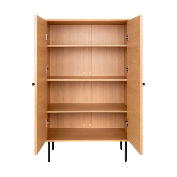 Ormarić u dekoru hrasta u prirodnoj boji 80x130 cm Kyoto – House Nordic-image-3