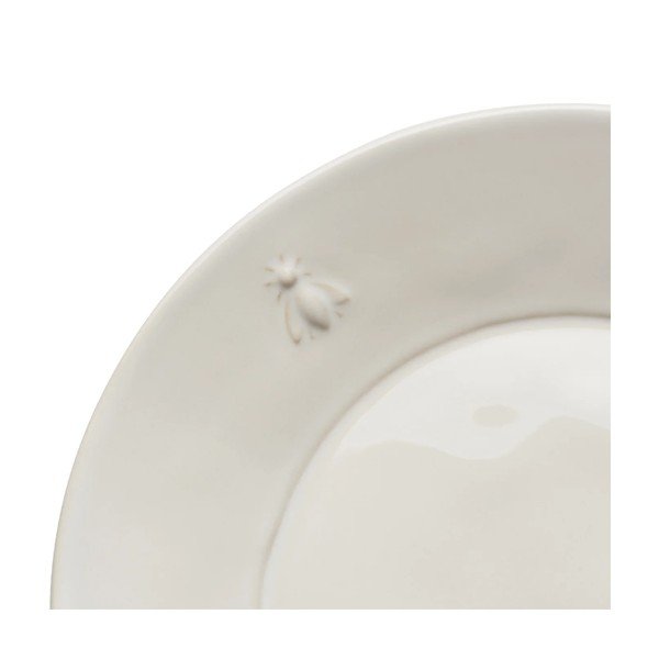 Krem tanjur od kamenine ø 27 cm Abeille – La Rochére-image-4