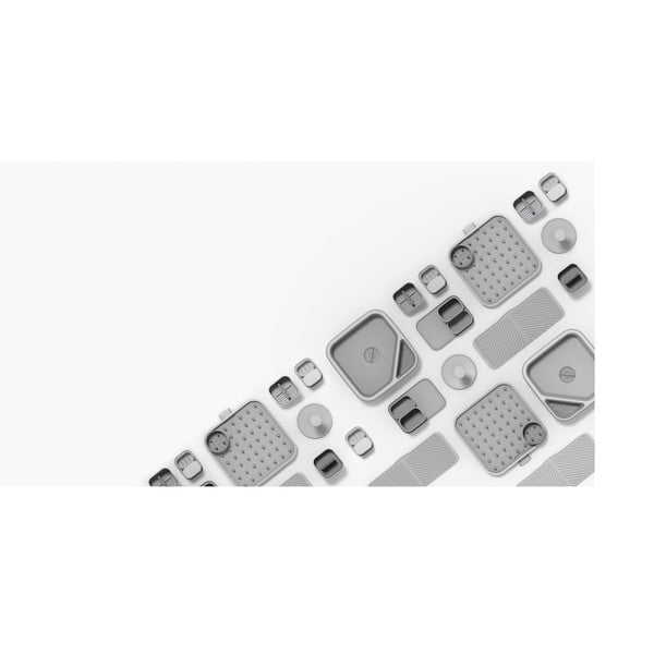 Sivi plastičan držač za deterdžente Duo – Joseph Joseph-image-4