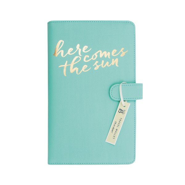 Svijetlozeleni putni novčanik Busy B New Fashion