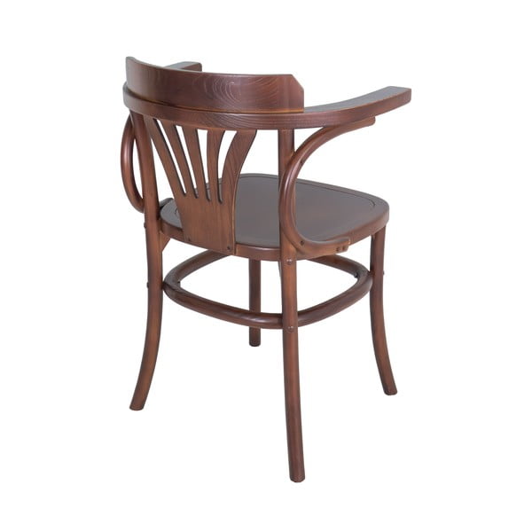 Smeđa blagovaonska stolica od čvrstog brijesta Montmartre – Antic Line-image-1