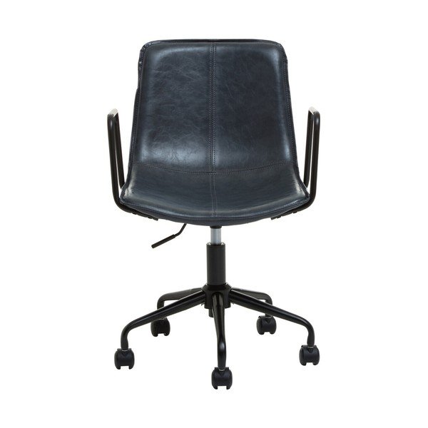 Tamno siva uredska stolica od umjetne kože Branson – Premier Housewares-image-2