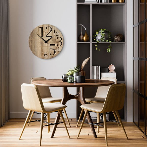 Zidni sat ø 57 cm Lucas – Styler-image-1