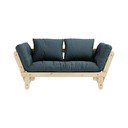 Podesiva sofa Karup Design Beat Natural Clear/Petrolej Plava