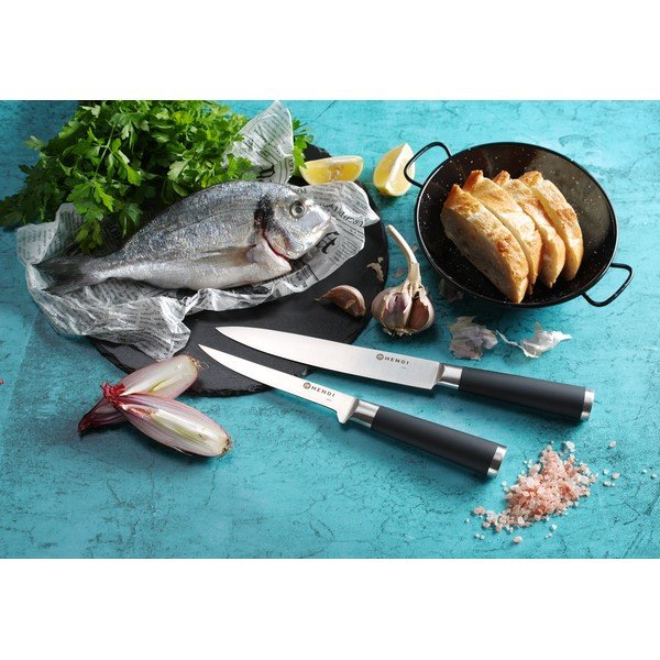 Set noževa 9 kom od nehrđajućeg čelika – Hendi-image-1