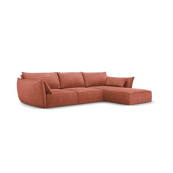 Crvena kutna garnitura (desni kut) Vanda - Mazzini Sofas-image-2