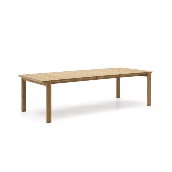 Vrtni stol od masivne tikovine 102x220 cm Icaro – Kave Home