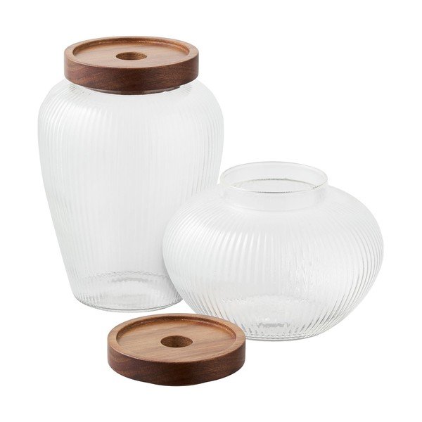 Staklene posude za namirnice u setu 2 kom Maya – House Nordic-image-4