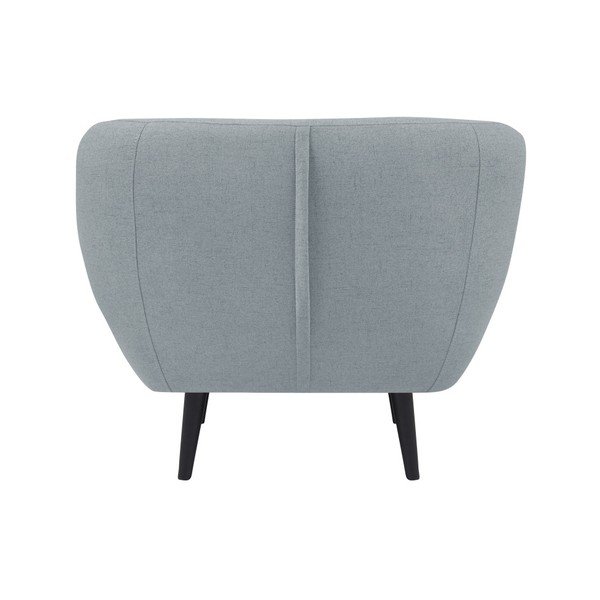 Svijetloplava fotelja sa smeđim nogama Mazzini Sofas Pijemont-image-1