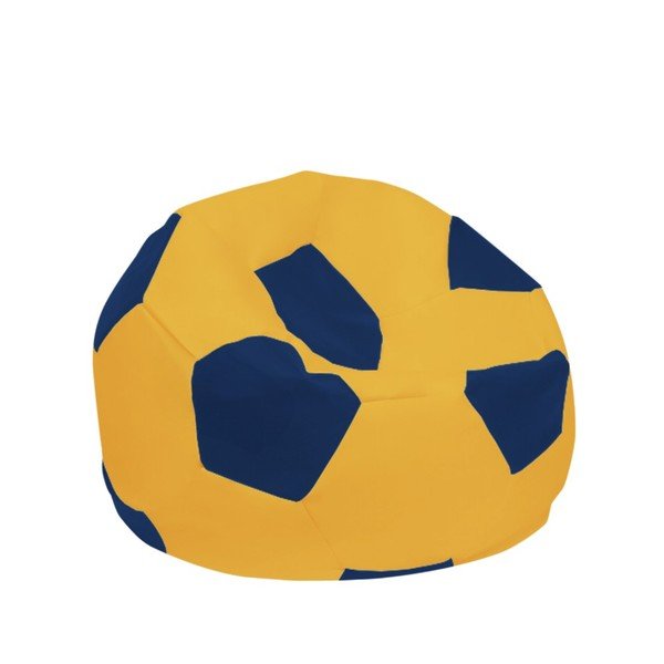 Tamno plava/narančasta vreća za bebe Football – Floriane Garden