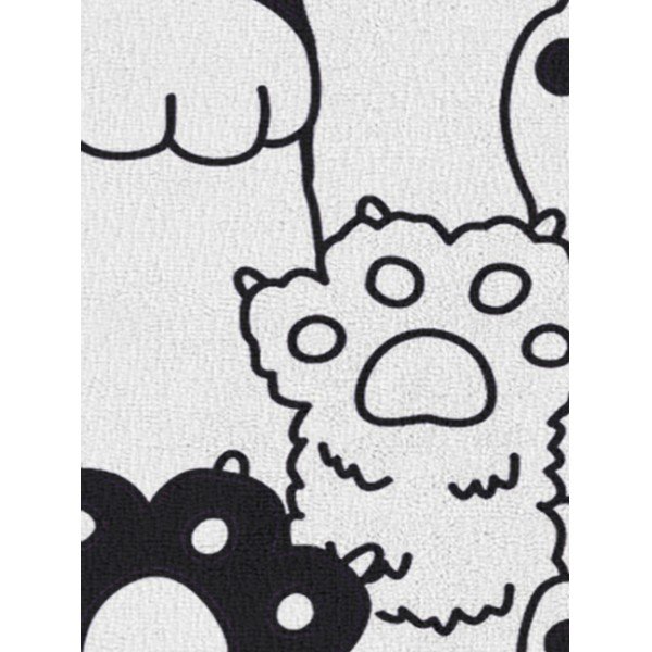 Crno-bijeli dječji tepih 100x140 cm Happy Paws – Oyo Concept-image-3