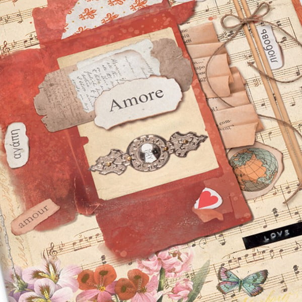 A5 bilježnice u setu 192 stranica 2 kom Love – Kartos-image-3