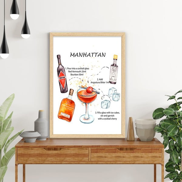 Slika 40x55 cm Manhattan – Wallity-image-1