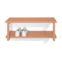 Metalni viseći ormarić za cipele u boji lososa 71x26x34 cm Marco – Spinder Design