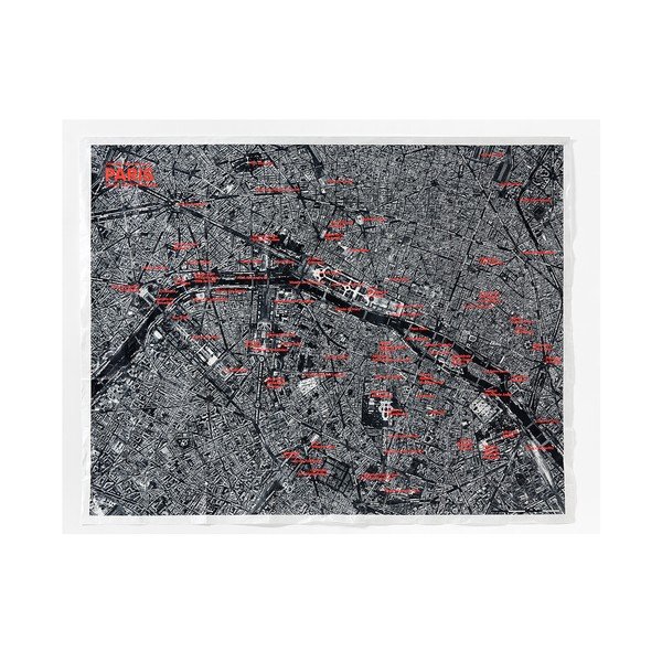 Zgužvana satelitska mapa Palomar London-image-2