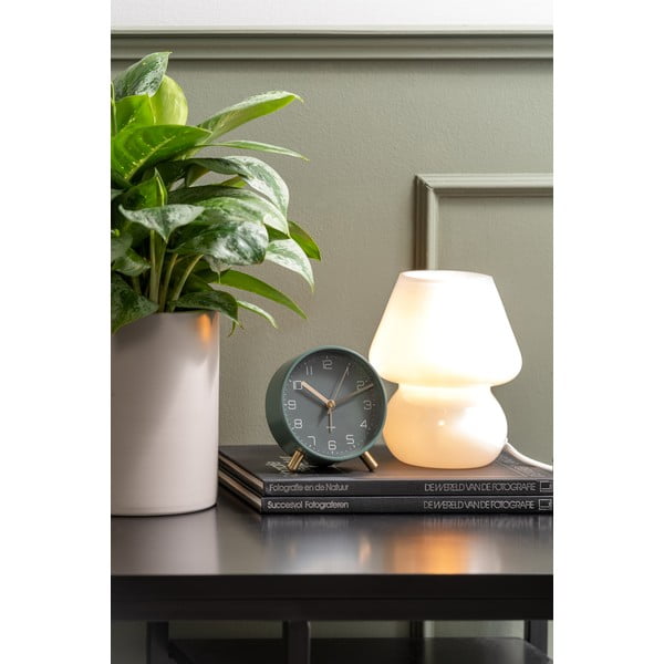 Bijela staklena stolna svjetiljka Leitmotiv Glass, visina 18 cm-image-1