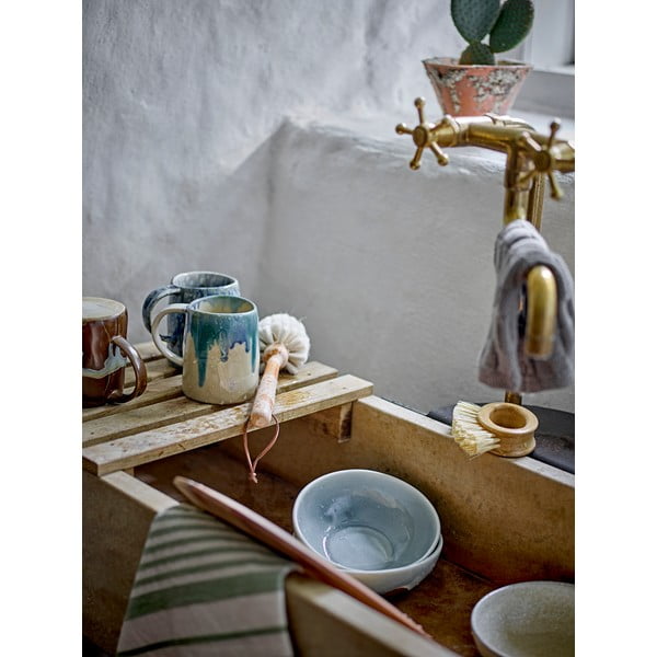 Plava/bež šalica od kamenine 450 ml Yori – Bloomingville-image-2