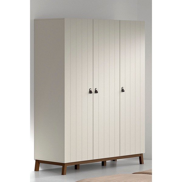 Bež dječja garderoba 149x196x58 cm Sezane – Vipack-image-1