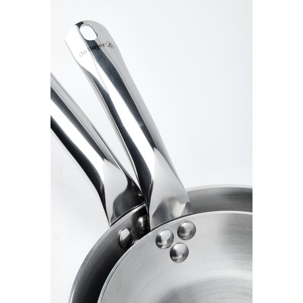 Tava za prženje od nehrđajućeg čelika de Buyer Alchimy, ø 32 cm-image-3