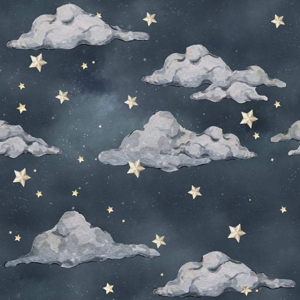 Dječje tapete 50x280 cm Magic Night Sky  – Dekornik
