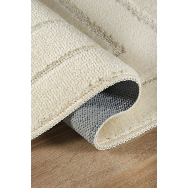 Krem kupaonske prostirke u setu 2 kom 50x80 cm Cerceve – Foutastic-image-2