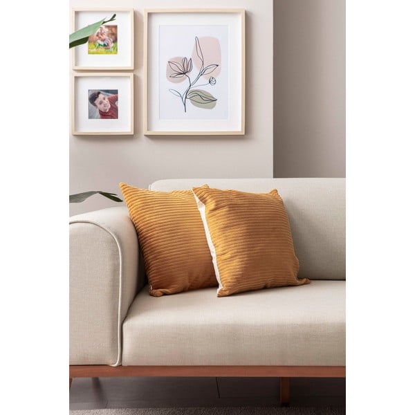 Ukrasne jastučnice u setu 2 kom od samta 43x43 cm – Mioli Decor-image-3
