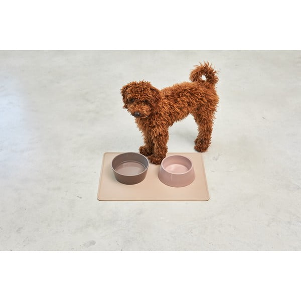 Podloga za zdjelicu za psa/mačku 47x68 cm Tova Nude M – MiaCara-image-2