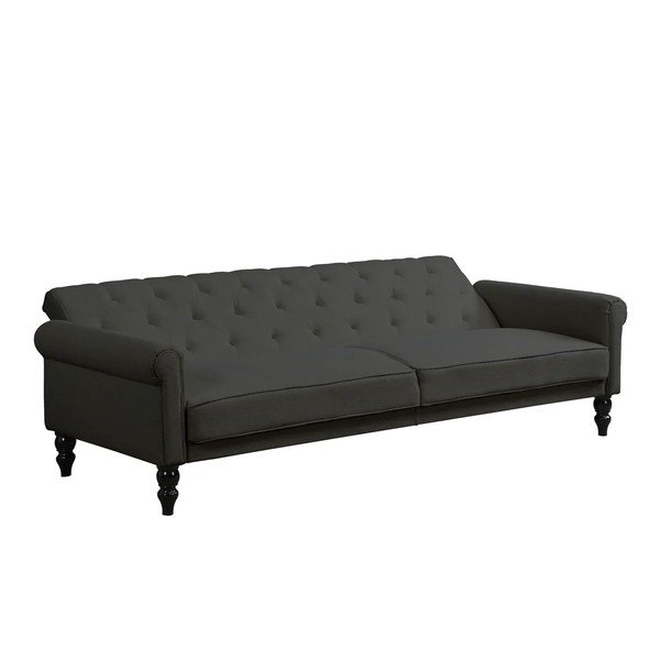 Antracitno siva podesiva/sklopiva sofa 222 cm Tyne – Støraa-image-3