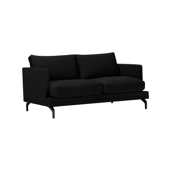 Crna sofa s bazom u crnoj boji Windsor &amp; Co Sofas Jupiter-image-1