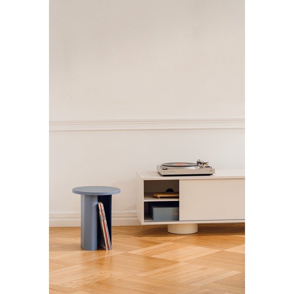 Metalni okrugao pomoćni stol ø 35 cm Sato – noo.ma-image-1