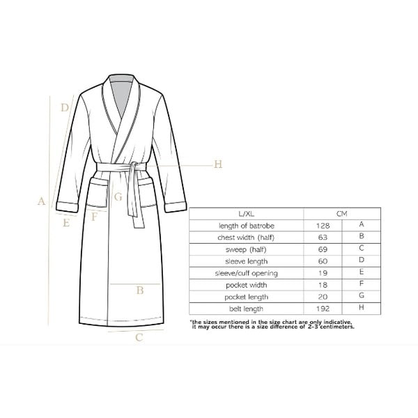 Senf žuti kućni ogrtač od mikropliša L/XL Cozy – Tiseco Home Studio-image-1