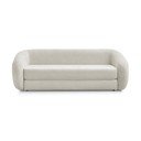 Bež sklopiva sofa od šenila 228 cm Neyo – Bobochic Paris