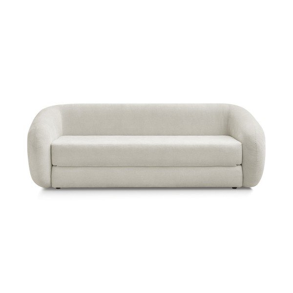 Bež sklopiva sofa od šenila 228 cm Neyo – Bobochic Paris