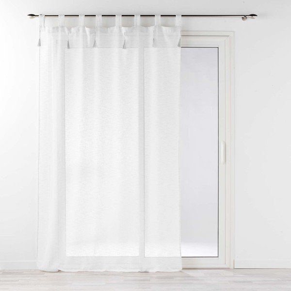 Bijela prozirna zavjesa 140x240 cm Dalila – douceur d'intérieur