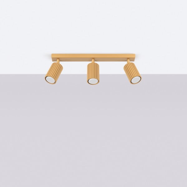 Reflektor u zlatnoj boji 6,5x45 cm Gleam – Sollux-image-4