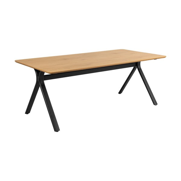 Blagovaonski stol s pločom stola u dekoru hrasta 100x200 cm Bristol – Actona