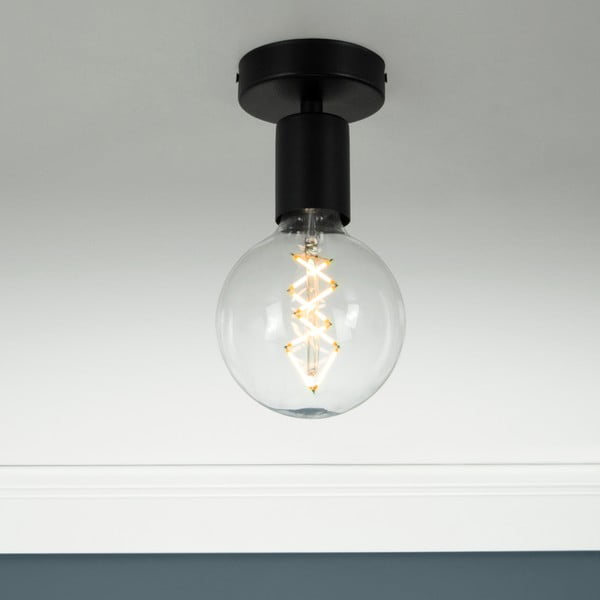 Crna stropna lampa Bulb Attack Cero-image-1