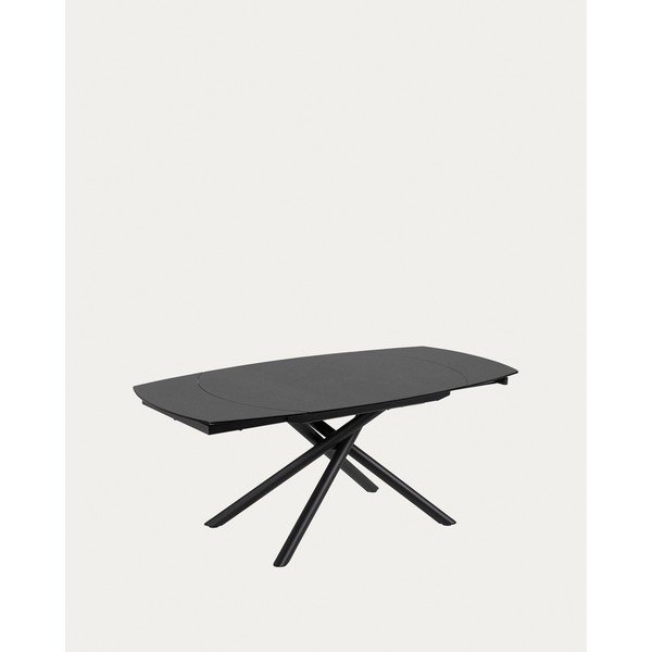 Proširiv blagovaonski stol s dodatnom pločom s keramičkom daskom 100x130 cm Yodalia – Kave Home-image-3