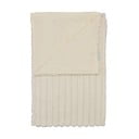 Krem deka od mikropliša 130x170 cm Cosy Ribbed – Catherine Lansfield