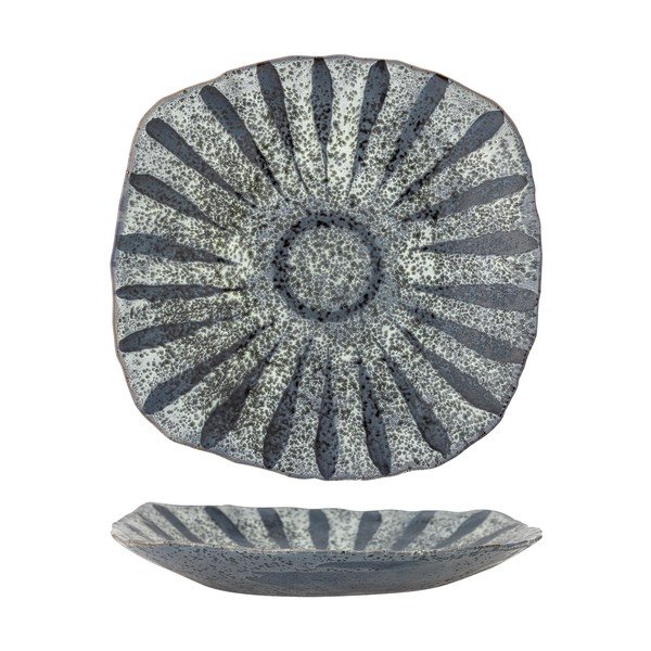 Sivi tanjur za serviranje od kamenine ø 32 cm Ramie – Bloomingville-image-4