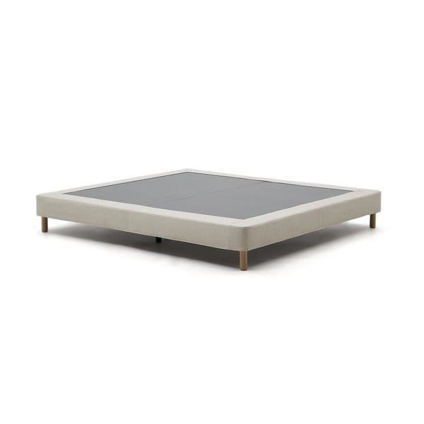 Bež tapecirani bračni krevet 150x190 cm Ofelia – Kave Home