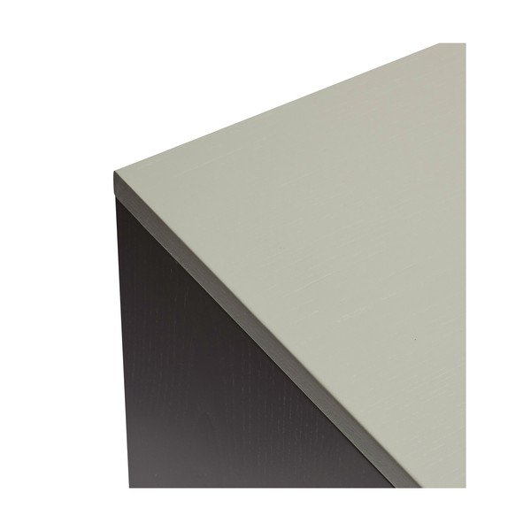 Tamno plava/siva biblioteka od čvrste jeseni 45x177 cm Study – Hübsch-image-4