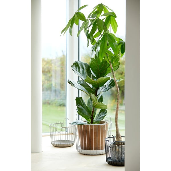 Siva metalna košara za pohranu Zone Inu, ø 30 cm-image-2