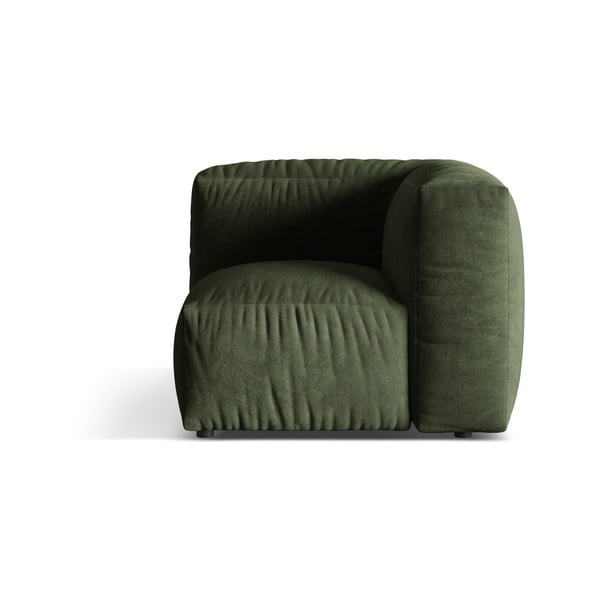 Zelena baršunasti modularna sjedeća garnitura (promjenjiva) Martina – Micadoni 