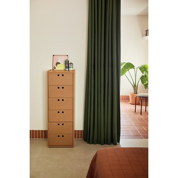 Ormarić u prirodnoj boji 40x118x40 cm Wally – Teulat-image-1