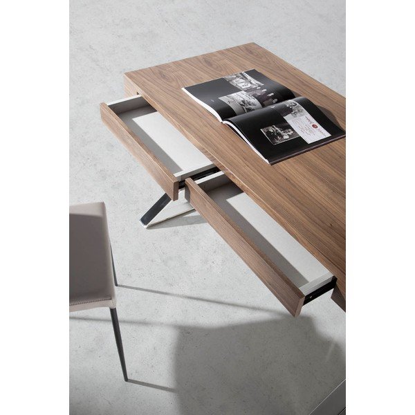 Radni stol Ángel Cerdá Walnut Smooth-image-1