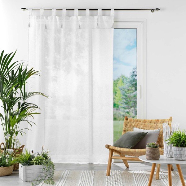 Bijela prozirna zavjesa 140x240 cm Dalila – douceur d'intérieur-image-2